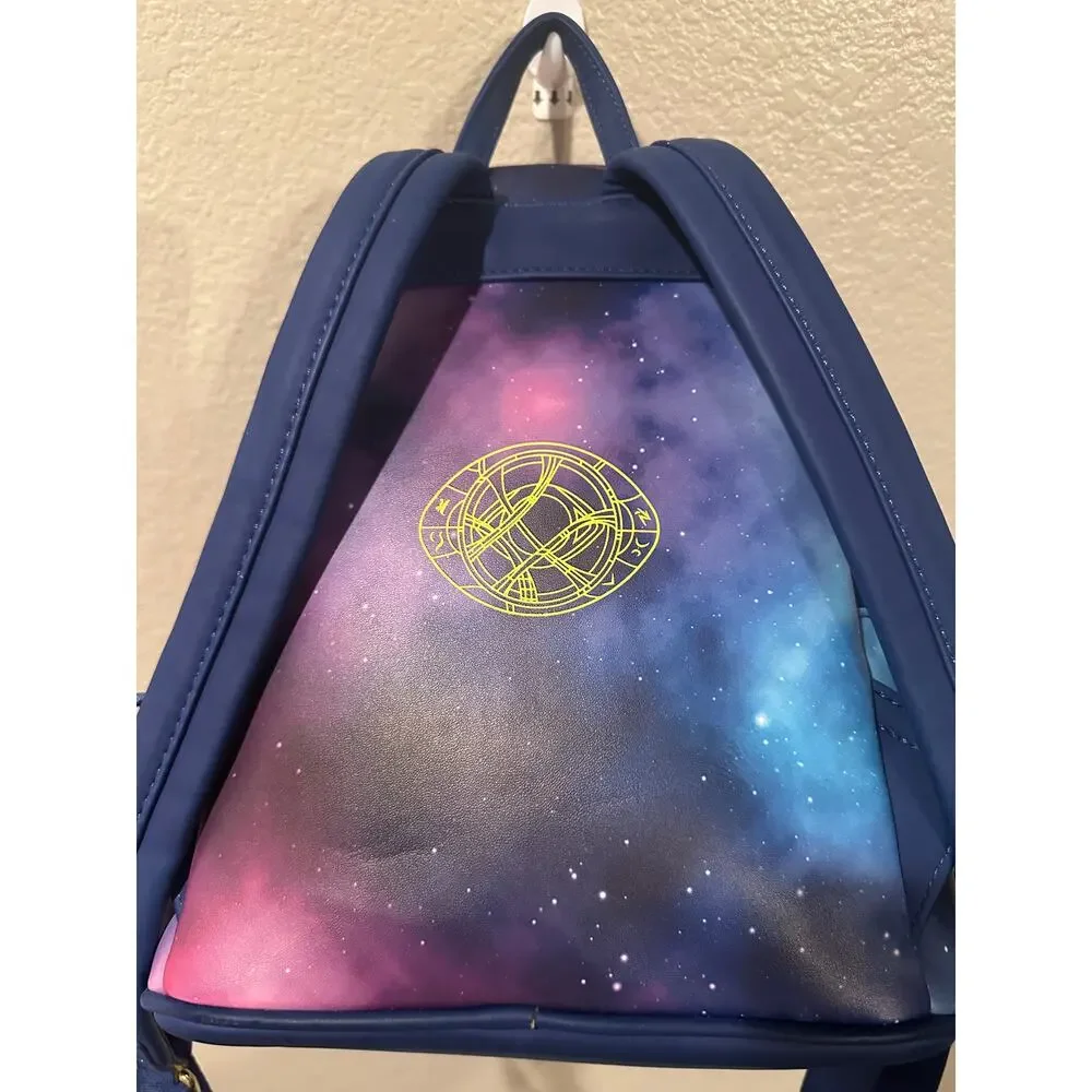 NWT Marvel Disney Loungefly Dr. Strange Multiverse Avengers Wallet AND Backpack
